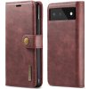 DG.MING 37913 DG.MING Peňaženkový obal 2v1 Google Pixel 6 červený