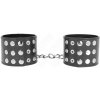 Kink - Wrist Restraints With Snap Fasten Black Adjustable 19-24 cm X 5.5 cm
