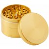 Čtyřdílná drtička Aerospaced by Higher Standards, 63mm Zlatá