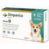 Simparica 40 mg žuv.tbl. pre psy >10-20 kg, 3 x 40 mg