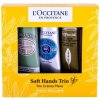 L´occitane Almond Soft Hands Trio Travel Exclusive Set - Trio krémov na ruky 90 ml