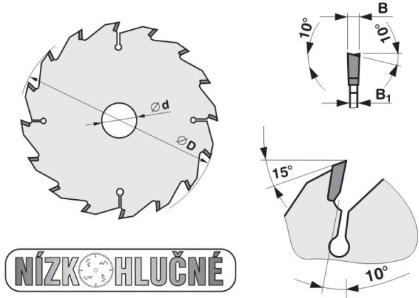 PILANA pilový kotouč SK 81-26 WZ 350x3.6x30 z40