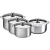 Le Creuset - Set 4 ks hrncov (3-vrstvové: nerez/hliník/ magnetická chrómová oceľ)