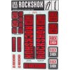 Rock Shox Decal Kit Oxy pro Pike/Lyrik/Yari/Domain/Revelation