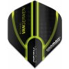 Winmau Winmau letky Prism Alpha MvG Black & Green