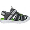 Chlapčenské sandále Geox, J VANIETT tmavo sivá,čierna,zelená,biela 29