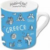 ATP - hrnek Řecko s ikonami 100ml modrý
