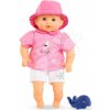 Bábika na kúpanie Baby Bath Océane Mon Premiere Poupon Corolle s modrými klipkajúcimi očami a veľrybou 30 cm od 18 mes