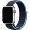 eses Nylónový náhradný remienok pre Apple Watch 38 mm/40 mm/41 mm/42 mm Farba: námornícky tmavomodrá