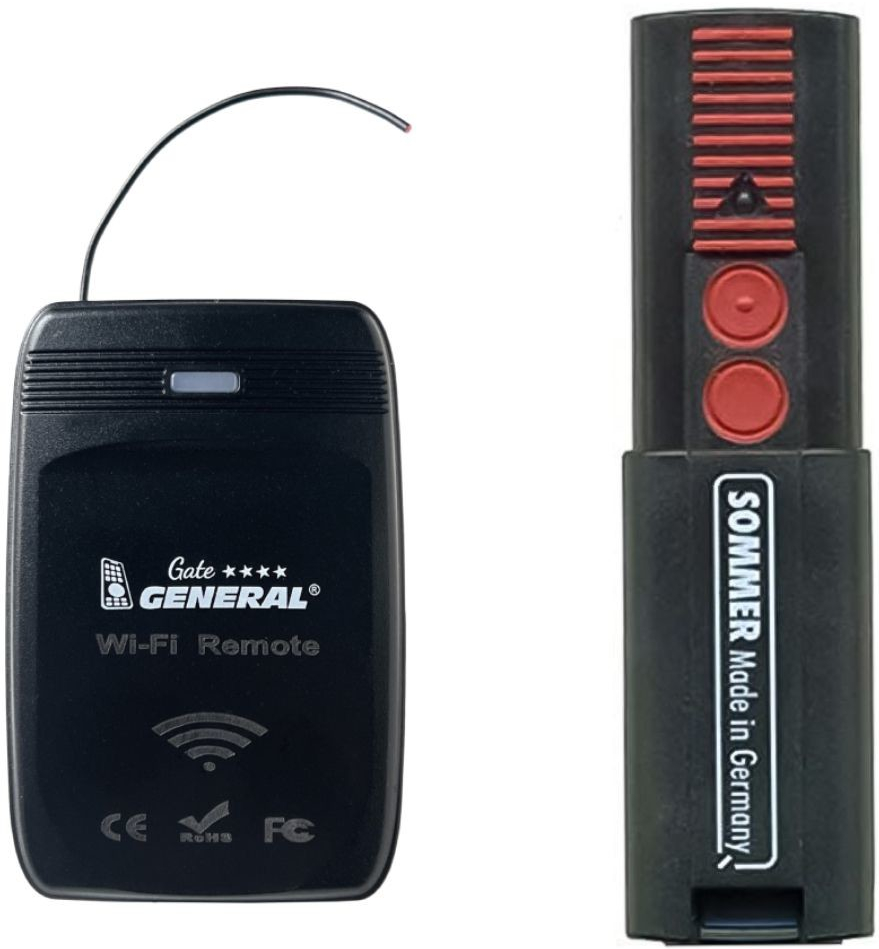 Diaľkový ovládač General SOMMER SLIDER 4014 TX03 434-2 4013 TX02-434-4, 434,42 MHz
