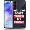 Picasee silikónový prehľadný obal pre Samsung Galaxy A55 5G A556B - Shadow Eye - Transparent
