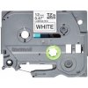 páska BROTHER TZ231S2 čierne písmo, biela páska Tape (12mm) (TZE231S2)