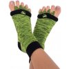 Adjustačné ponožky - GREEN (Zdravotné farebné adjustačné ponožky Happy feet - GREEN)