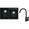 Set RS kielle Vega, matná čierna + Franke Urban UBG 620-78 (čierna matná + čierna matná)