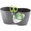 Prosperplast LIMES DUBLO Kvetináč na bylinky 2,5l 25x12x12cm grafit DLD250