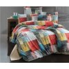 Obliečky bavlna 140x200, 70x90 cm Crazy colors, zipsový uzáver 70201/Z/1980