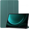 Knižkové puzdro Pure case zelené – Samsung Galaxy Tab S9 FE+