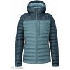 Rab Microlight Alpine dámska páperová bunda, orion blue/citadel M