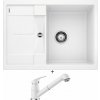 Blanco METRA 45 S Compact biela 519565 + Blanco DARAS-S biela 517735