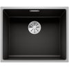 Blanco Subline 500-IF Steel Frame Silgranit Čierna