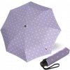 Knirps KNIRPS A.050 MEDIUM Dot Art Lavender - elegantný dámsky skladací dáždnik