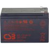 CSB Battery GPL 12120 GPL12120F2 olovený akumulátor 12 V 12 Ah olovený so skleneným rúnom (š x v x h) 151 x 100 x 98 mm plochý konektor 6,35 mm bezúdržbová,; GPL12120F2
