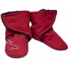 ESITO Capáčky barefoot Softshell Lamb Red Veľ. 3 - stielka: 13 cm