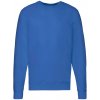 Blue Men's Sweatshirt Lightweight Raglan Sweat Fruit of the Loom modrá XXL Fruit of the Loom 5904882098986