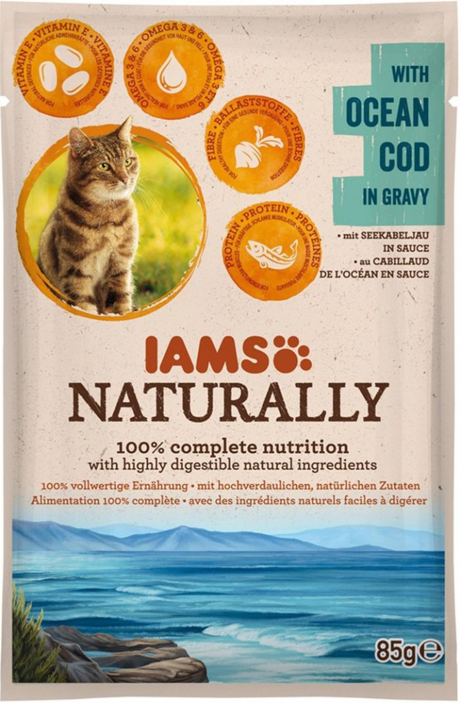 IAMS Naturally Ocean Cod 85 g