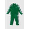 Detská tepláková súprava adidas Originals SST TRACKSUIT zelená farba, IY4791 104