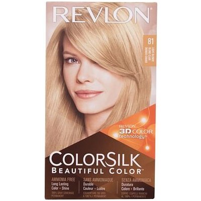 Revlon Colorsilk Beautiful Color barva na vlasy na všechny typy vlasů 59.1 ml odstín 81 Light Blonde pro ženy