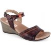Andiamo Dámske kožené sandále 1132 hnedé Andiamo Hnedá 36