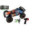 Teddies Auto RC Buggy rýchlostný 2,4 GHz plast 40cm dobíjací pack+batérie oranžové-modré