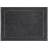 FARO Kúpeľňová predložka 50 × 70 cm, grafitová