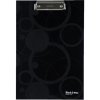 Black&White A4 písacia podložka s klipom čierna