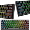 Royal Kludge RK61 RGB Brown switch black