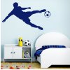 Športová nálepka na stenu v podobe futbalistu, S076 L