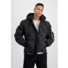 Pánska bunda Alpha Industries Hooded Logo Puffer black XXL