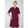 Dámske zdravotnícke šaty M-076F, višňová (Zdravotnícke oblečenie)