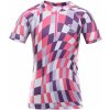 Alpine Pro Lattero Detský cyklo dres KTSA432 ružová 164-170