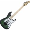 Jackson X Series Signature Adrian Smith SDXQ MN Transparent Green Elektrická gitara