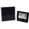 Reflektor LED solárny 20W, 4000K, 1650lm, komplet sada s panelom, čierny VT-60W (V-TAC)