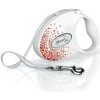 flexi Glam Splash Orient Tape (pásik), veľkosť S, biela