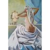 Po kúpeli - akad. mal. Varuzhan Aghamyan, originálny, ručne maľovaný obraz L (do veľkosti 95x95cm) Viac farieb