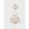 Sukňa s trakmi, tričko a klobúk Mayoral - 2601631048 Veľkosť: 65