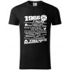 1966 v kocke - Tričko z organickej bavlny - 2XL ( Čierna )