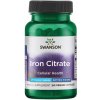 Swanson Iron Citrate (železo), 25 mg, 60 rastlinných kapsúl Výživový doplnok