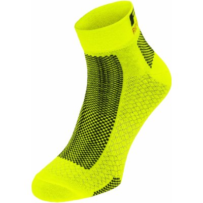 R2 EASY Cyklistické ponožky ATS10A yellow