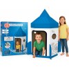 Lidl Kartónový Stan Raketa 10 dielov Domček na Maľovanie a Hranie 1,5+ XXL