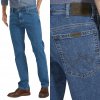 Wrangler REGULAR Stonewash DURABLE JEANS KLASICKÉ DŽÍNSOVÉ NOHAVICE W32 L32